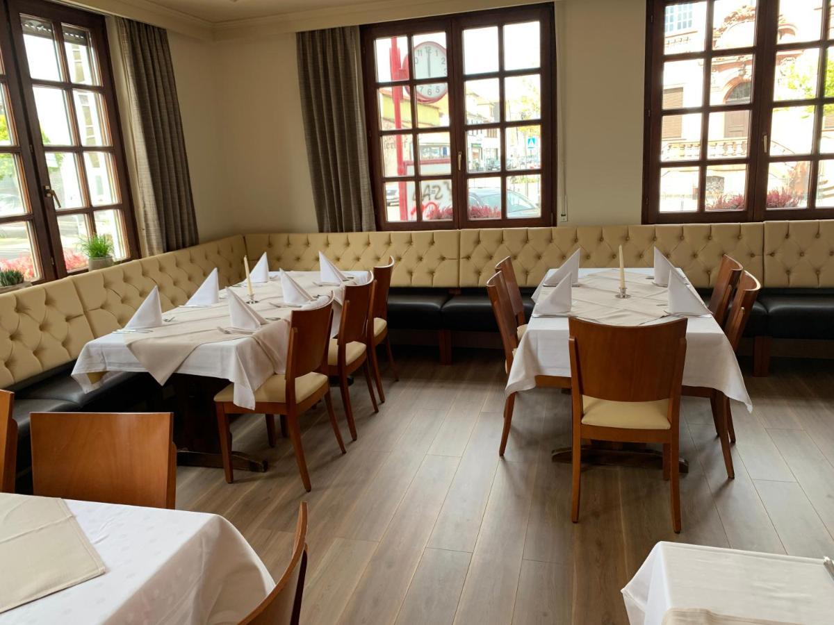 Hotel Deutsches Haus Lampertheim Esterno foto